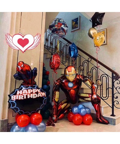 Iron Man Airwalker Balloon for Kids Birthday Baby Shower Decorations $18.15 Kids' Party Decorations