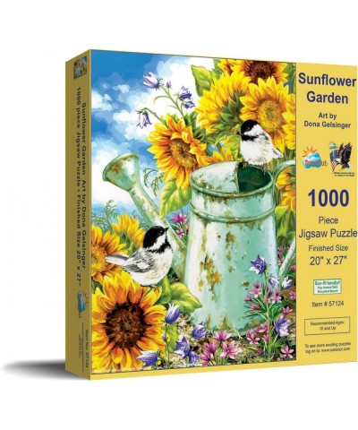 Sunflower Garden 1000 pc Jigsaw Puzzle $34.67 Jigsaw Puzzles