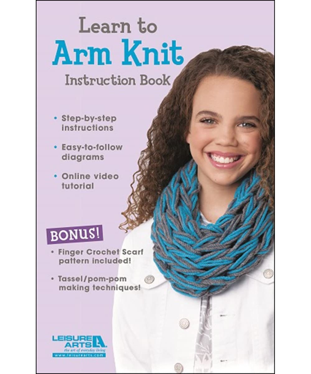 Learn to Arm Knit for Kids Kit $41.54 Craft Kits