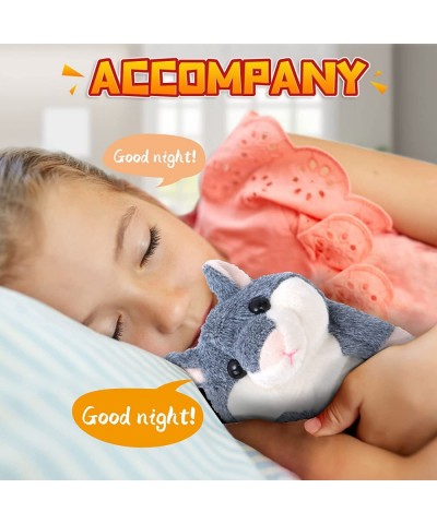 Talking Hamster Interactive Stuffed Plush Animal Talking Toy Cute Sound Effects with Repeats Your Said Voice (Grey) $17.60 Pl...