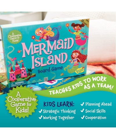 Mermaid Island - Cooperative Board Game for Kids $34.15 Board Games