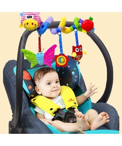 Infant Stroller Car Seat Toys Baby Toys Baby Crib Toys Baby Spiral Plush Toys Newborn Sensory Toy Hanging Toys Stroller Aroun...