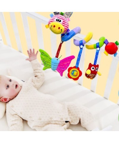 Infant Stroller Car Seat Toys Baby Toys Baby Crib Toys Baby Spiral Plush Toys Newborn Sensory Toy Hanging Toys Stroller Aroun...