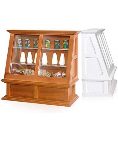 1 : 12 Doll House Miniature Store Cake Cabinet Decoration Mini Dollhouse Shop Food Miniature Cabinet Accessories (E2) $35.11 ...