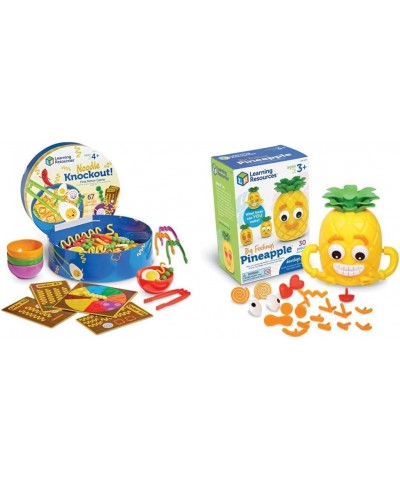 Noodle Knockout! Fine Motor Game & Big Feelings Pineapple Social Emotional Toy Creative Play Body Awareness Ages 3+ Multi $40...