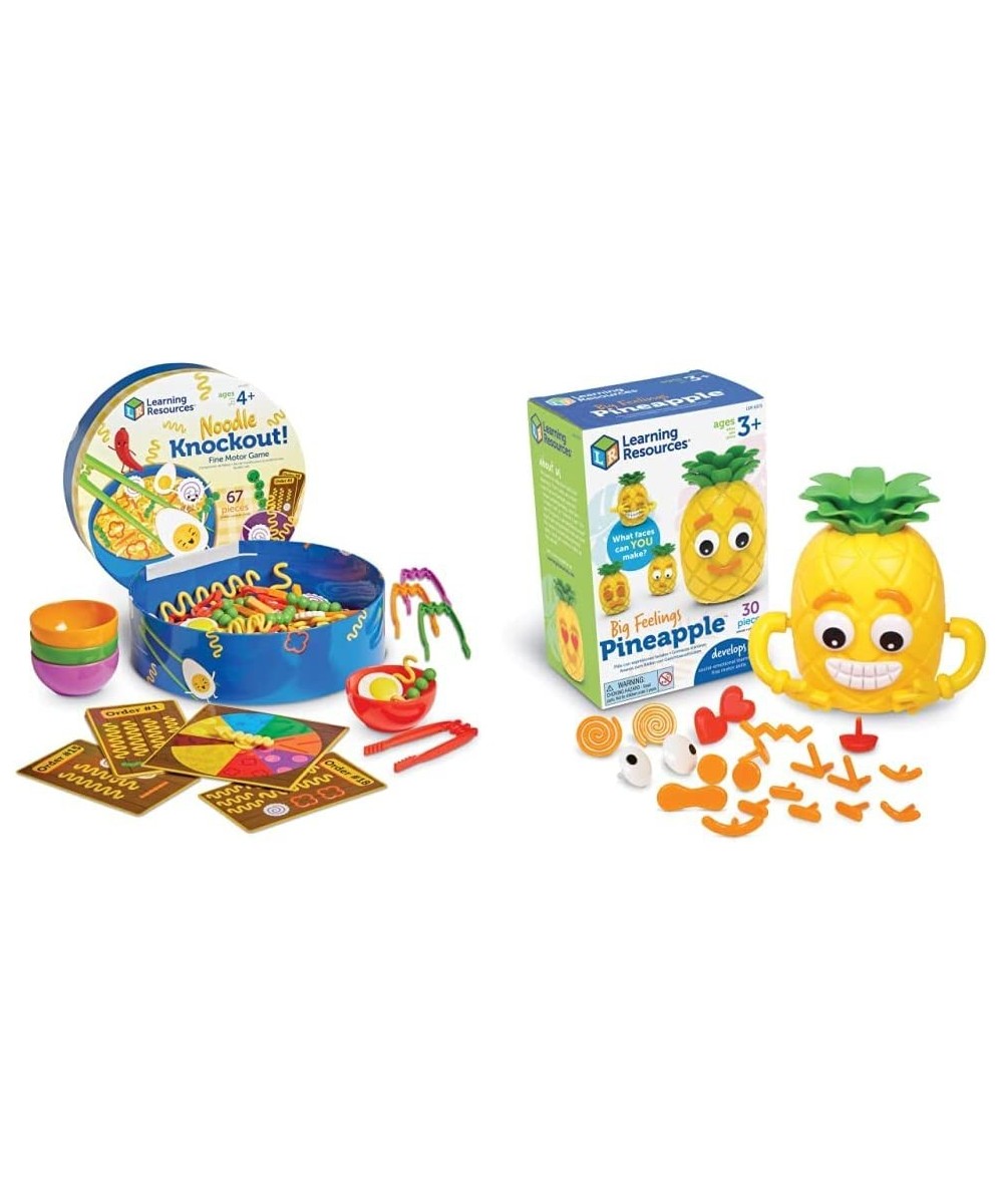 Noodle Knockout! Fine Motor Game & Big Feelings Pineapple Social Emotional Toy Creative Play Body Awareness Ages 3+ Multi $40...