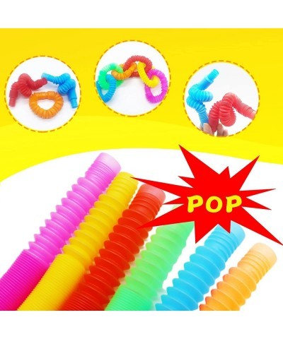 20 Pcs Pop Tube Sensory Toys Stretch Pull Tube for Decompression Sensory Toys Tubes Fidget Toys for Kids and Adults Pop Multi...