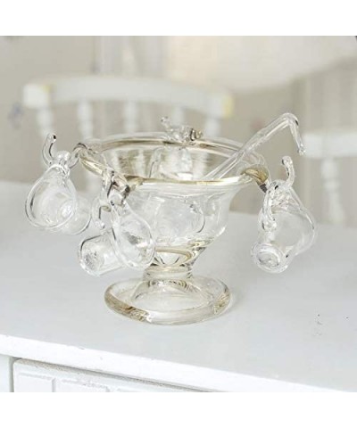 Dollhouse Miniature Party Punch Bowl Set $40.51 Dollhouse Accessories