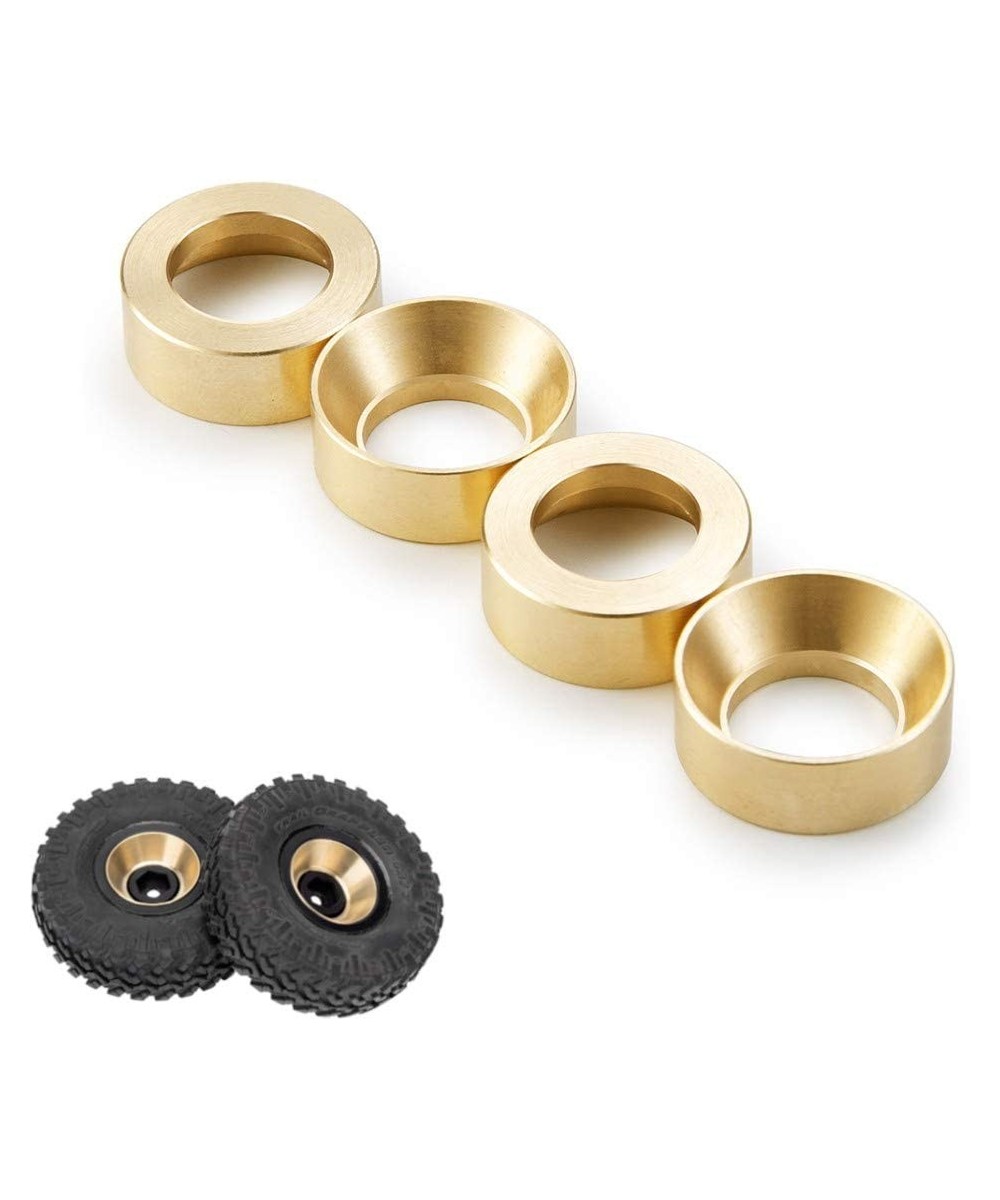 4pcs Brass Wheel Weights for 1:24 Axial SCX24 AXI90081 Deadbolt RC Crawler Car Upgrades Accessories $17.68 Remote & App Contr...