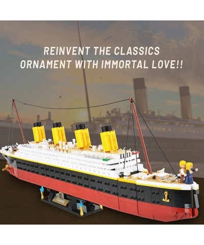 Titanic Ship Model Building Block Brick kit Set Toy for Kids & Adults 2401 PCS Titanic Cruise Ship Compatible Educational Con...