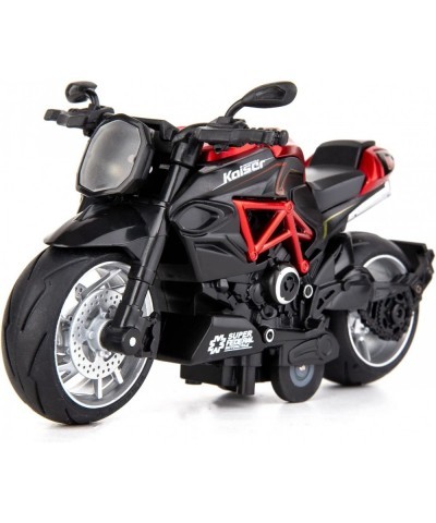 Motorcycle Model 1:12 Scale Mini Diecast Toy Motorcycle Pull Back Toy Cars with Sound and Light Toys for Boys Toddler Gift $2...