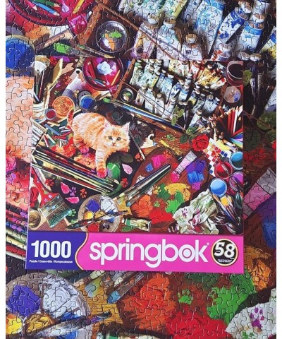 Springbok's 1000 Piece Jigsaw Puzzle an Unexpected Mews - Made in USA $35.19 Jigsaw Puzzles