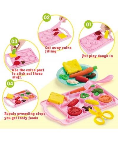 Color Dough Toys for Kid Kitchen Creations Little Chef Color Dough Set Games $42.70 Kids' Art Clay & Dough