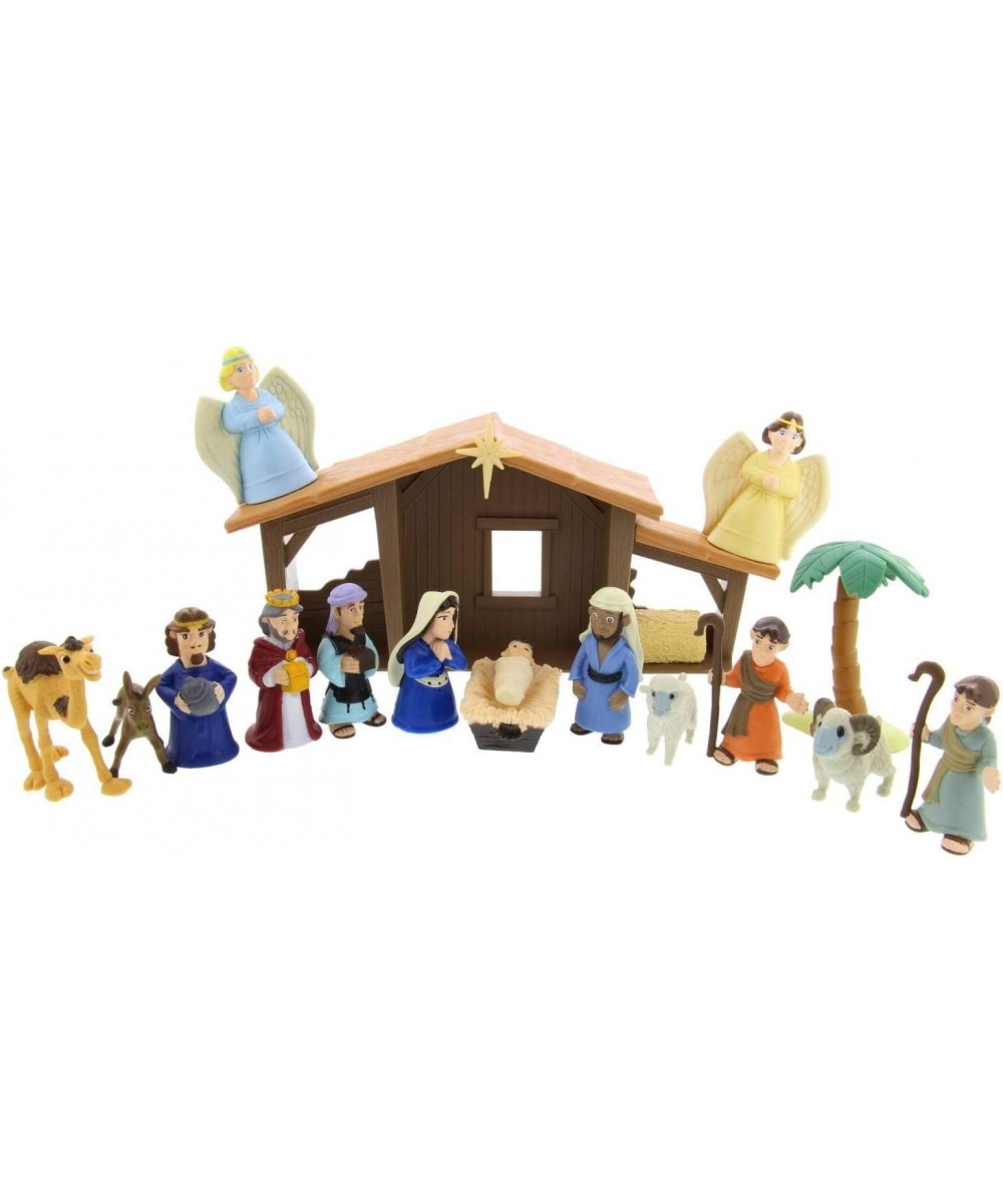 Tales of Glory Nativity Set For Kids – Premium Christmas Nativity Set with Interactive Speaking Mary – Great for Children Sun...