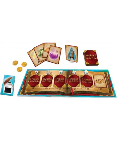 Stories of The Three Coins – Cooperative Storytelling Game – Use Teamwork to Win! – Great for Families with Kids Ages 5 & up ...