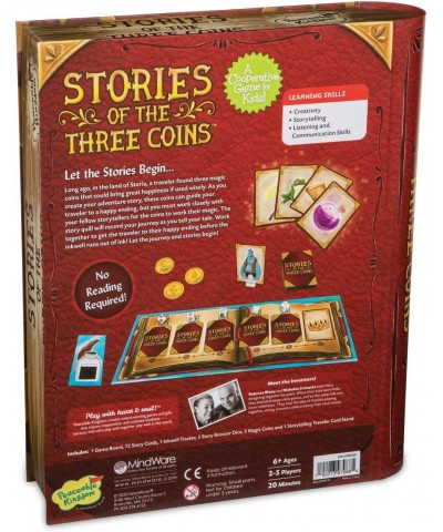 Stories of The Three Coins – Cooperative Storytelling Game – Use Teamwork to Win! – Great for Families with Kids Ages 5 & up ...