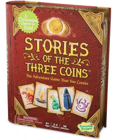 Stories of The Three Coins – Cooperative Storytelling Game – Use Teamwork to Win! – Great for Families with Kids Ages 5 & up ...