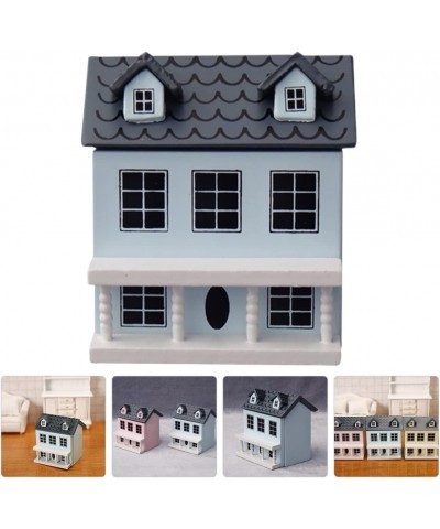 Dollhouse Miniature House Wooden Dollhouse kit Christmas Village Houses Toy House Model Tiny Wooden $25.22 Dollhouses