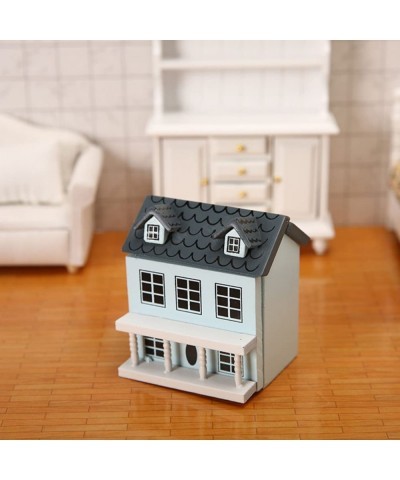 Dollhouse Miniature House Wooden Dollhouse kit Christmas Village Houses Toy House Model Tiny Wooden $25.22 Dollhouses