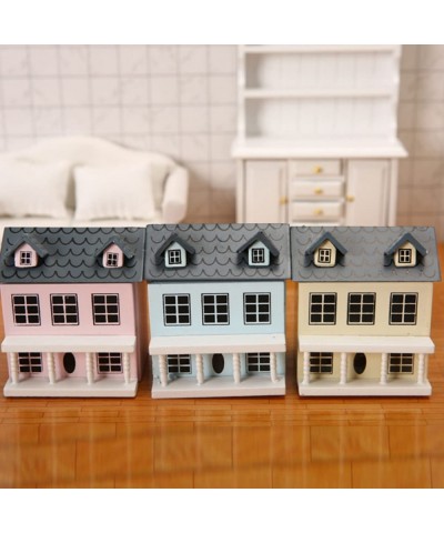 Dollhouse Miniature House Wooden Dollhouse kit Christmas Village Houses Toy House Model Tiny Wooden $25.22 Dollhouses