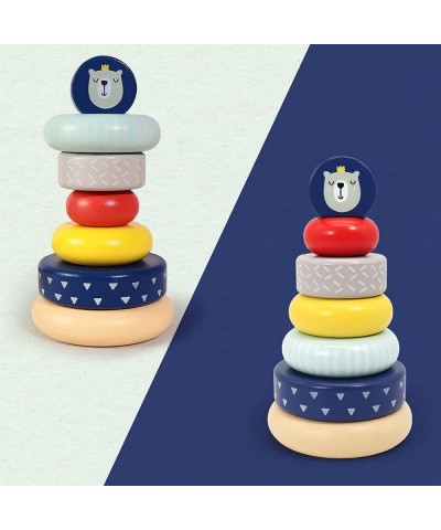 Wooden Stacking Toys Australia Origin Baby Toys for One Year Old and Up Montessori Toys for Babies and Best Gifts for Playing...