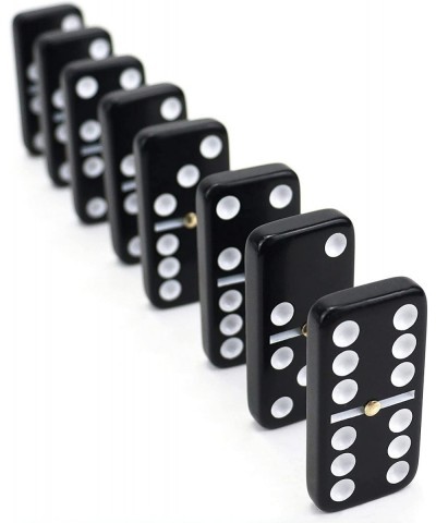 Dominoes Set for Adults - Domino Set for Classic Board Games - Dominoes Double 6 for Family Games - Double Six Standard Domin...