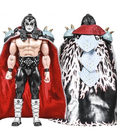 Legends of Professional Wrestling Series Action Figures: The Demon [Black Hair Variant] KISS $64.47 Action Figures