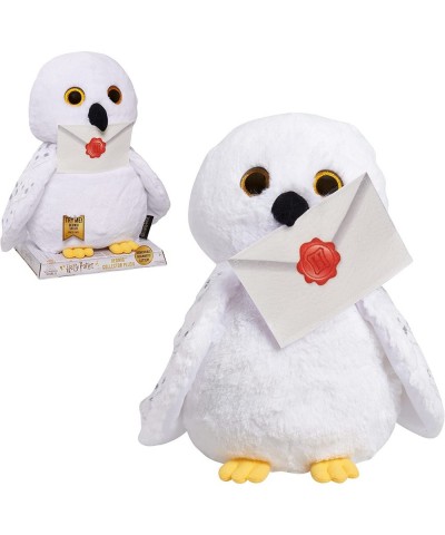 Harry Potter Collector Hedwig Plush Stuffed Owl Toy for Kids White Snowy Owl $29.56 Plush Figure Toys