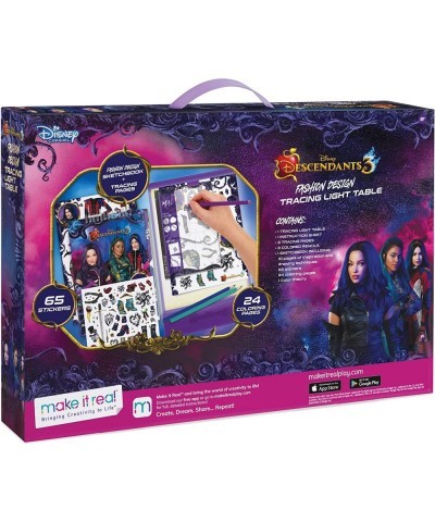 Disney Descendants 3 Sketchbook with Tracing Light Table. Fashion Design Tracing and Drawing Kit for Girls. Includes Sketch P...