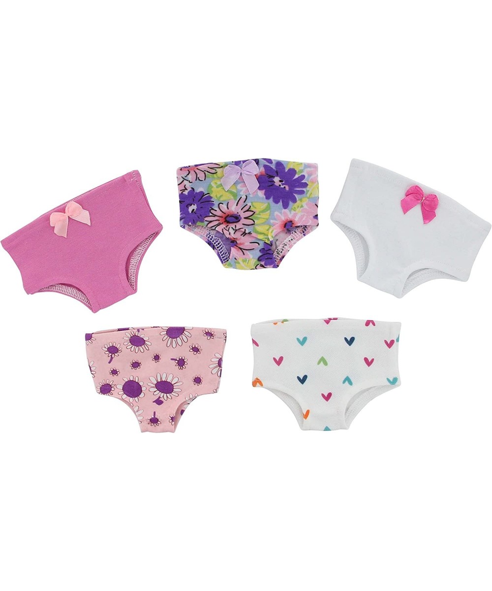 18 Inch Doll Underwear- 5 Piece Doll Underwear Set Fits American Girl Doll and Similar $15.59 Doll Accessories