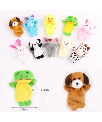 20Pcs Finger Puppets Set - Soft Plush Animals Finger Puppet Toys for Kids Mini Plush Figures Toy Assortment for Boys & Girls ...