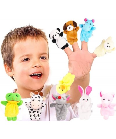 20Pcs Finger Puppets Set - Soft Plush Animals Finger Puppet Toys for Kids Mini Plush Figures Toy Assortment for Boys & Girls ...