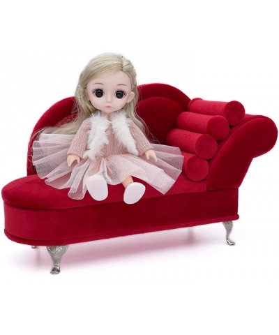 1/6 Sofa Cushions for Dollhouse Living Room or Bedroom Decor 12inch Dolls Accessories Furniture for Blythe-Doll Gift for Girl...