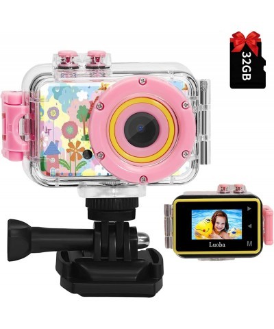 Kids Camera Childrens Waterproof Camera Toys for Boys and Girls Toddler Action Camera Birthday Gift for 3 4 5 6 7 8 Year Old ...