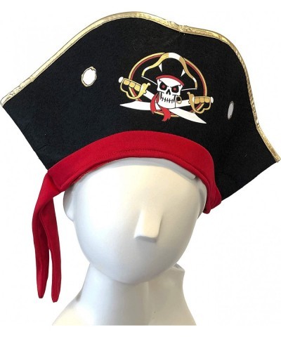 18104LT Captain Cross Pirate Hat for Kids | Part of A Kid's Costume Line $29.95 Kids' Dress-Up Accessories