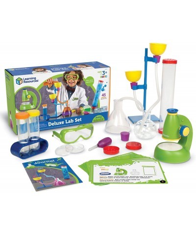 Primary Science Deluxe Lab Set Science Kit 45 Piece Set Ages 3+ & Beaker Creatures Bubbling Volcano Reactor Homeschool STEM I...