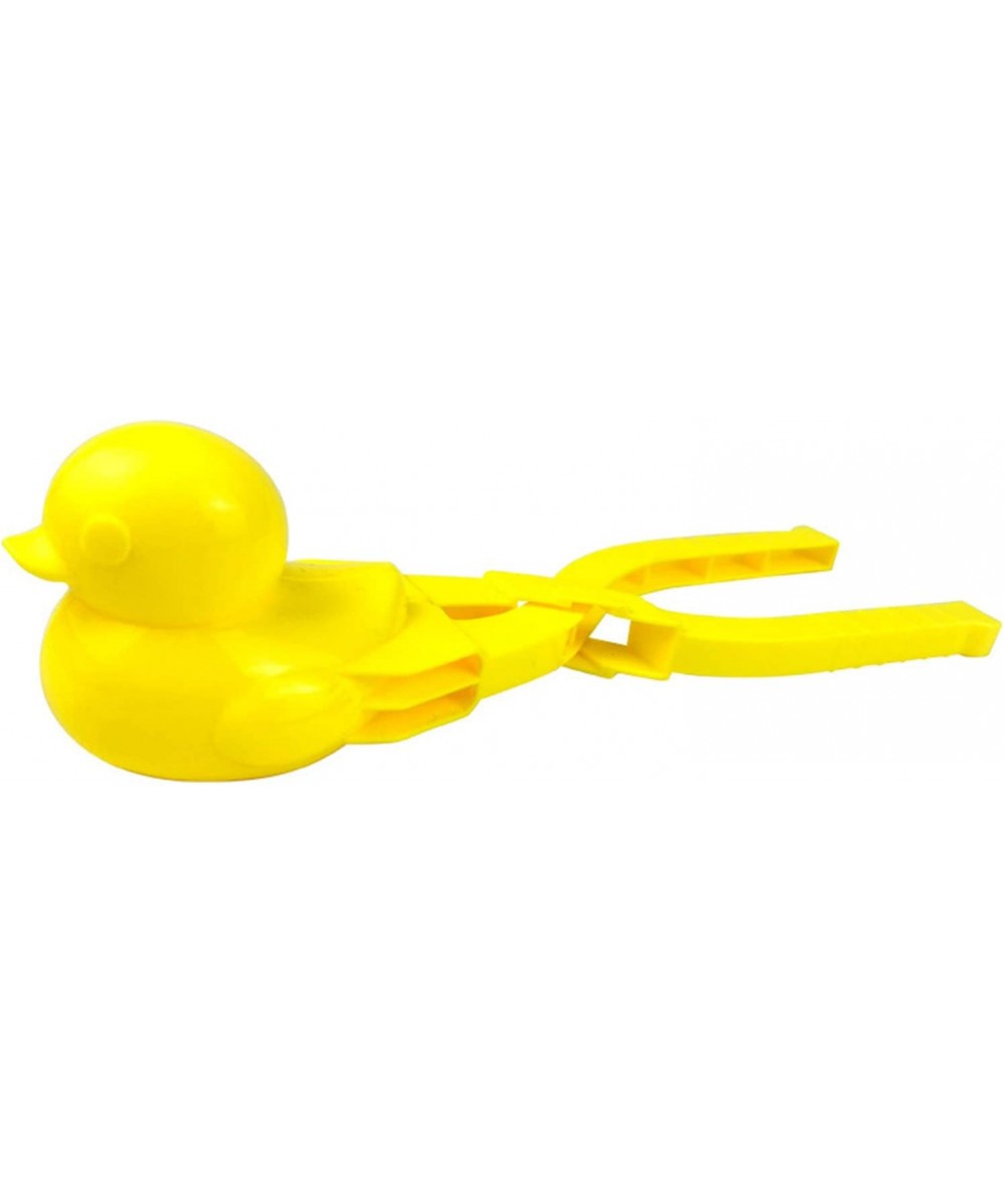 Duck Shaped Snowball Maker Clip Children Outdoor Winter Snow Sand Mold Tool Toy Yellow $17.24 Sandboxes & Beach Toys