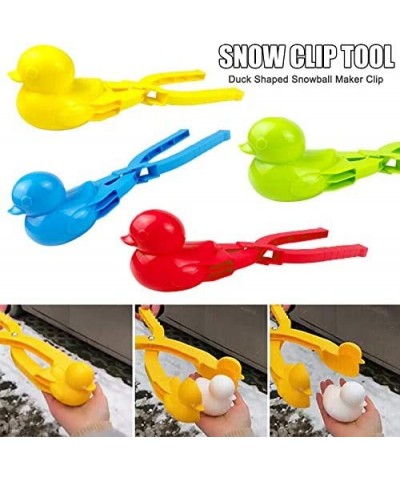 Duck Shaped Snowball Maker Clip Children Outdoor Winter Snow Sand Mold Tool Toy Yellow $17.24 Sandboxes & Beach Toys