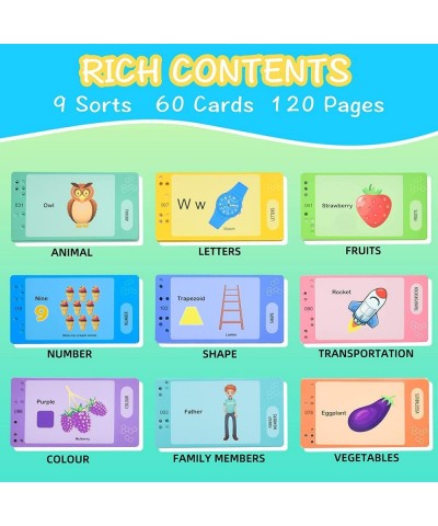 Preschool Educational Toys Toddlers Talking Flash Cards for 3 4 5 6 Years Old Kindergarten Learning Resource Electronic Inter...