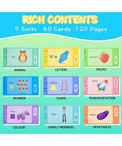 Preschool Educational Toys Toddlers Talking Flash Cards for 3 4 5 6 Years Old Kindergarten Learning Resource Electronic Inter...