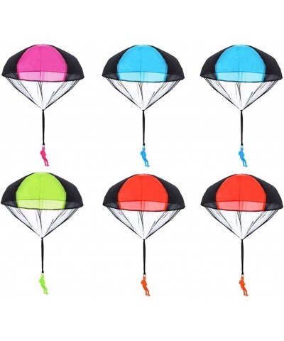 6 Pieces Parachute Toys for Kids Gifts TopSeller Tangle Free Throwing Toys Parachute Figures Hand Throw Soldiers Toss It Up a...