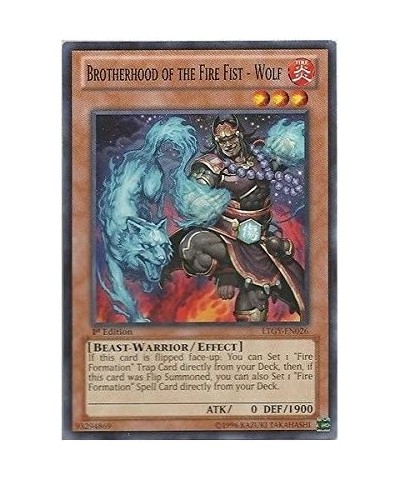 Brotherhood of The Fire Fist - Wolf (LTGY-EN026) - Lord of The Tachyon Galaxy - 1st Edition - Common $12.05 Card Games