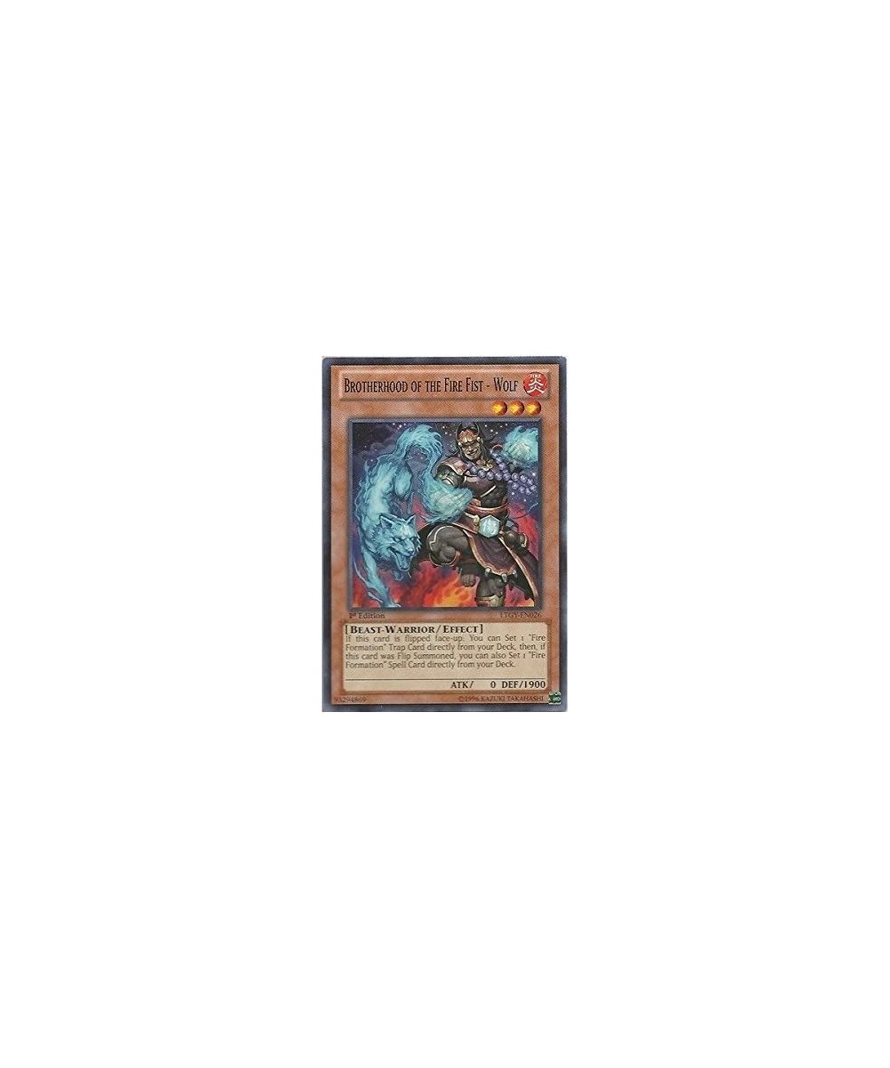 Brotherhood of The Fire Fist - Wolf (LTGY-EN026) - Lord of The Tachyon Galaxy - 1st Edition - Common $12.05 Card Games