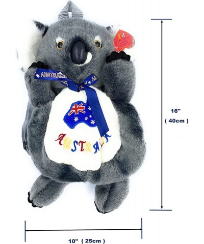 Koala Backpack Stuffed Animal Backpack Koala Plush Stuffed Koala Doll Bag 16 Inch Cute Stuffed Animals for Kids Grey Large $2...