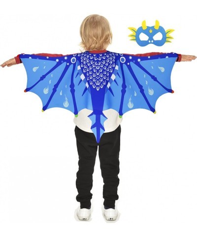 Dinosaur-Dragon-Wings-Costume for Kids and Triceratops Mask Dino Dress-Up Cape for Boys Girls Party Favors Gifts $22.07 Kids'...