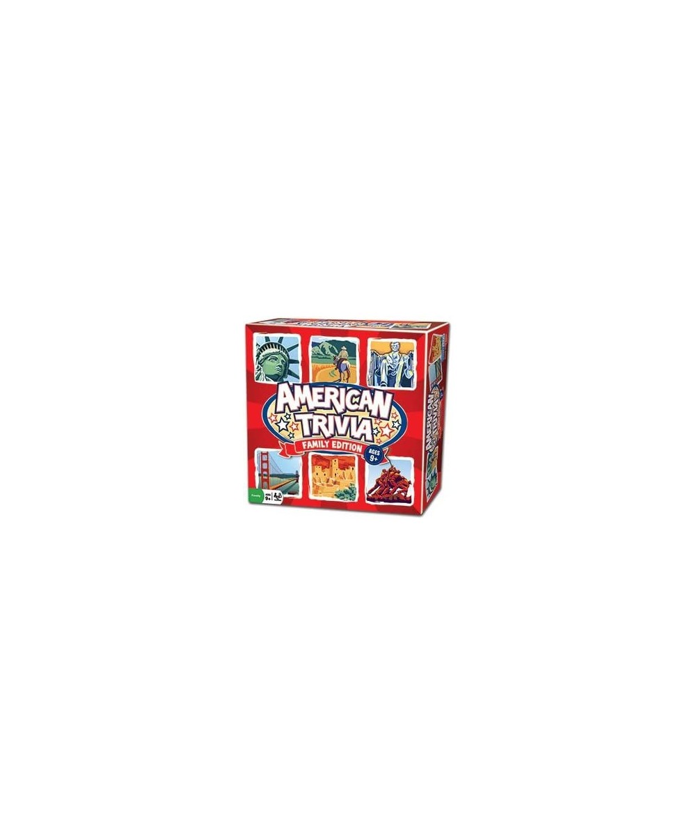 Trivia Game - American Trivia Family Edition - The America Themed Family Board Game $32.21 Board Games