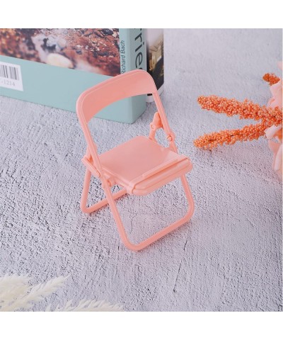 Mini Chair Foldable House Model Dollhouse- Phone Holder Longue Chair Desktop Decoration Mini Furniture Dollhouse Accessories ...