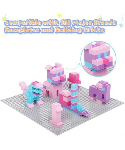 800PCS Building Bricks Basic Macaron Building Blocks Creative Building Toys Compatible with All Major Brands Birthday Present...