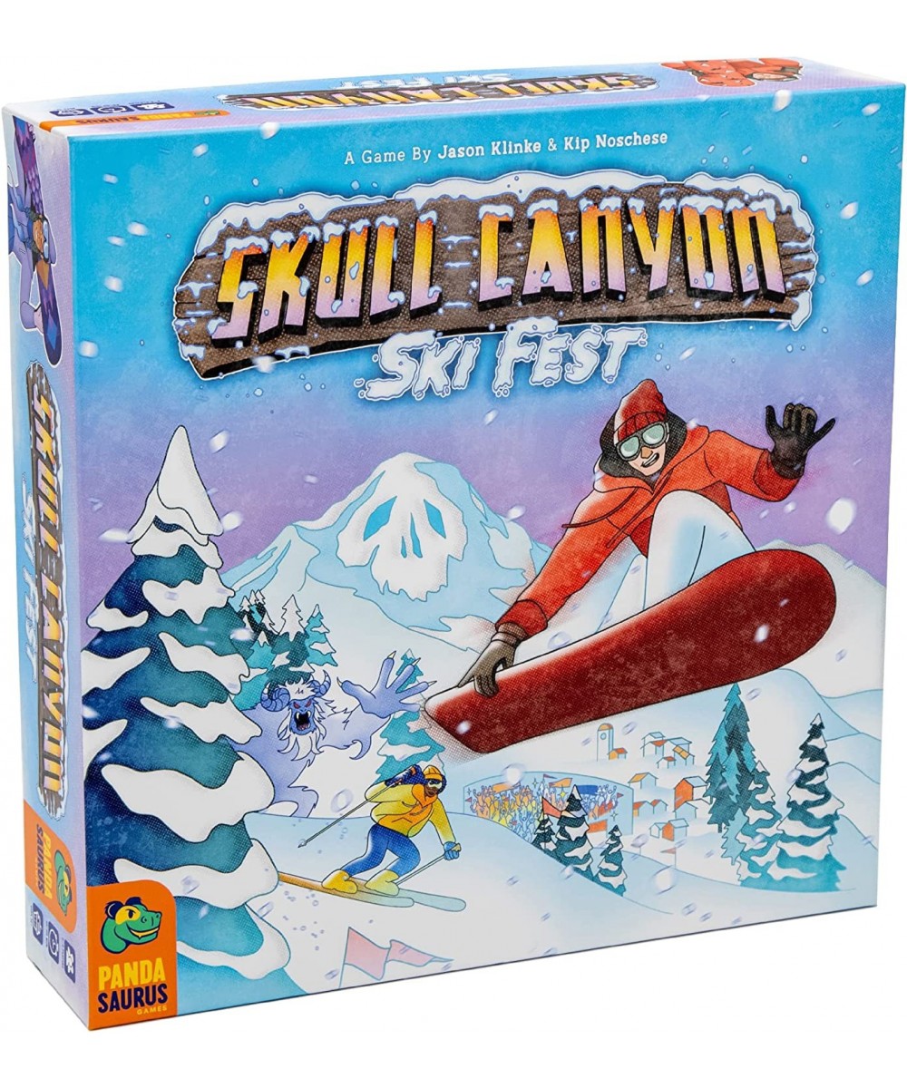 Skull Canyon Ski Fest Board Game | Strategy Game | Fun Skiing Themed Game for Adults and Teens | Ages 14+ | 2-4 Players | Ave...