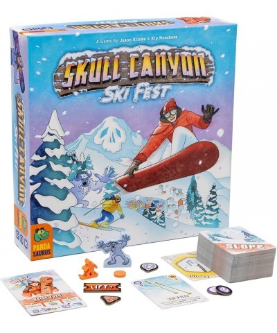 Skull Canyon Ski Fest Board Game | Strategy Game | Fun Skiing Themed Game for Adults and Teens | Ages 14+ | 2-4 Players | Ave...